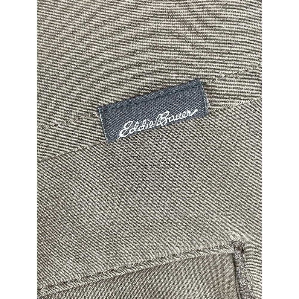 Eddie Bauer Travex Pants Women Size 8 Brown Slightly Curvy Fit Pockets Outdoor - Picture 4 of 16